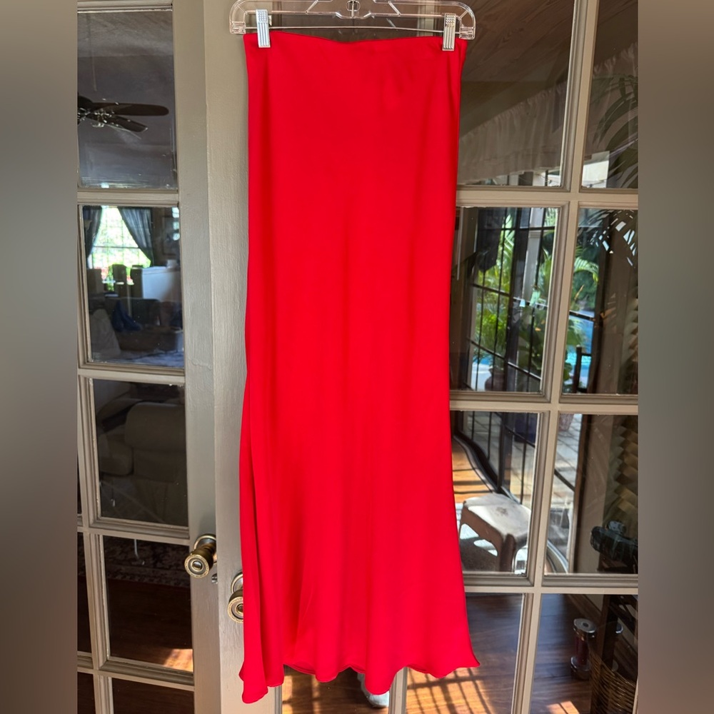 Lucy Paris Bold Red Skirt